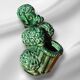 Spaghetti Noodles Ceramic Poodle Color Green Italy