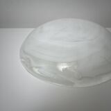 Murano Italy La Murrina thick glass fruit bowl