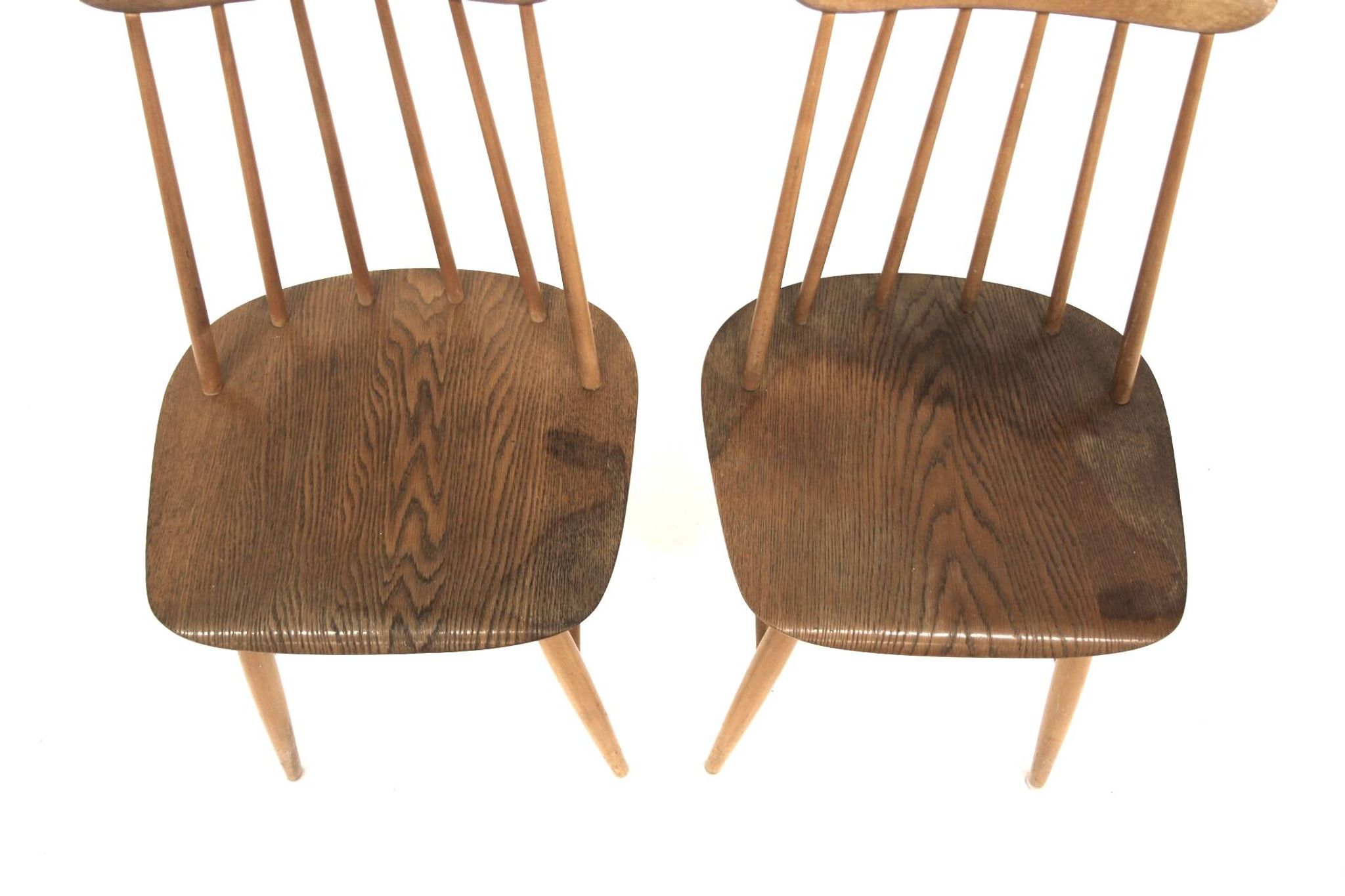 Set of 2 Scandinavian "Fanett" chairs by Ilmari Tapiovaara, Sweden, 1960
