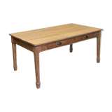 Massive oak farm table 1950