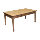 Table de ferme en chêne massif 1950