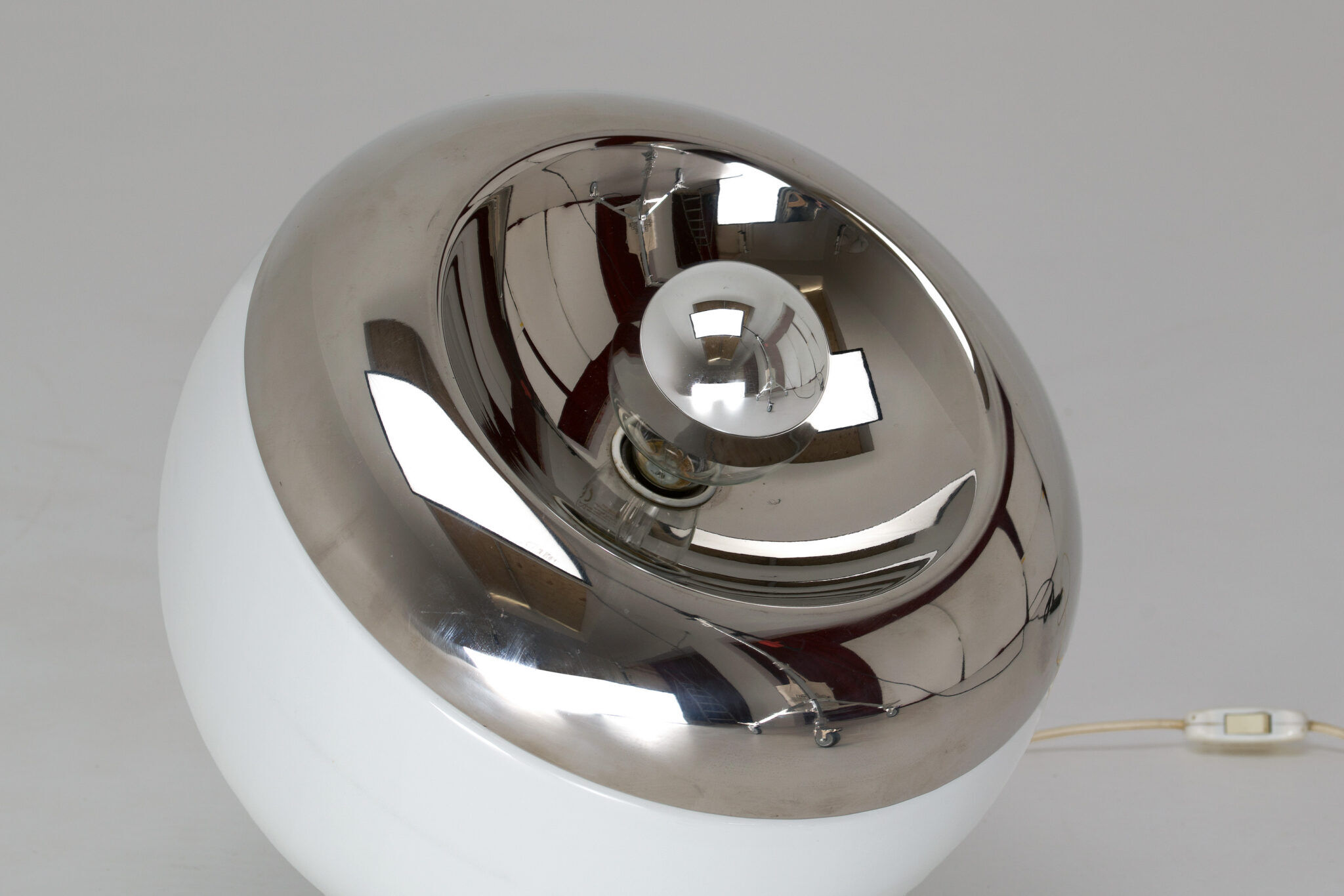 "Orbital" glass table lamp