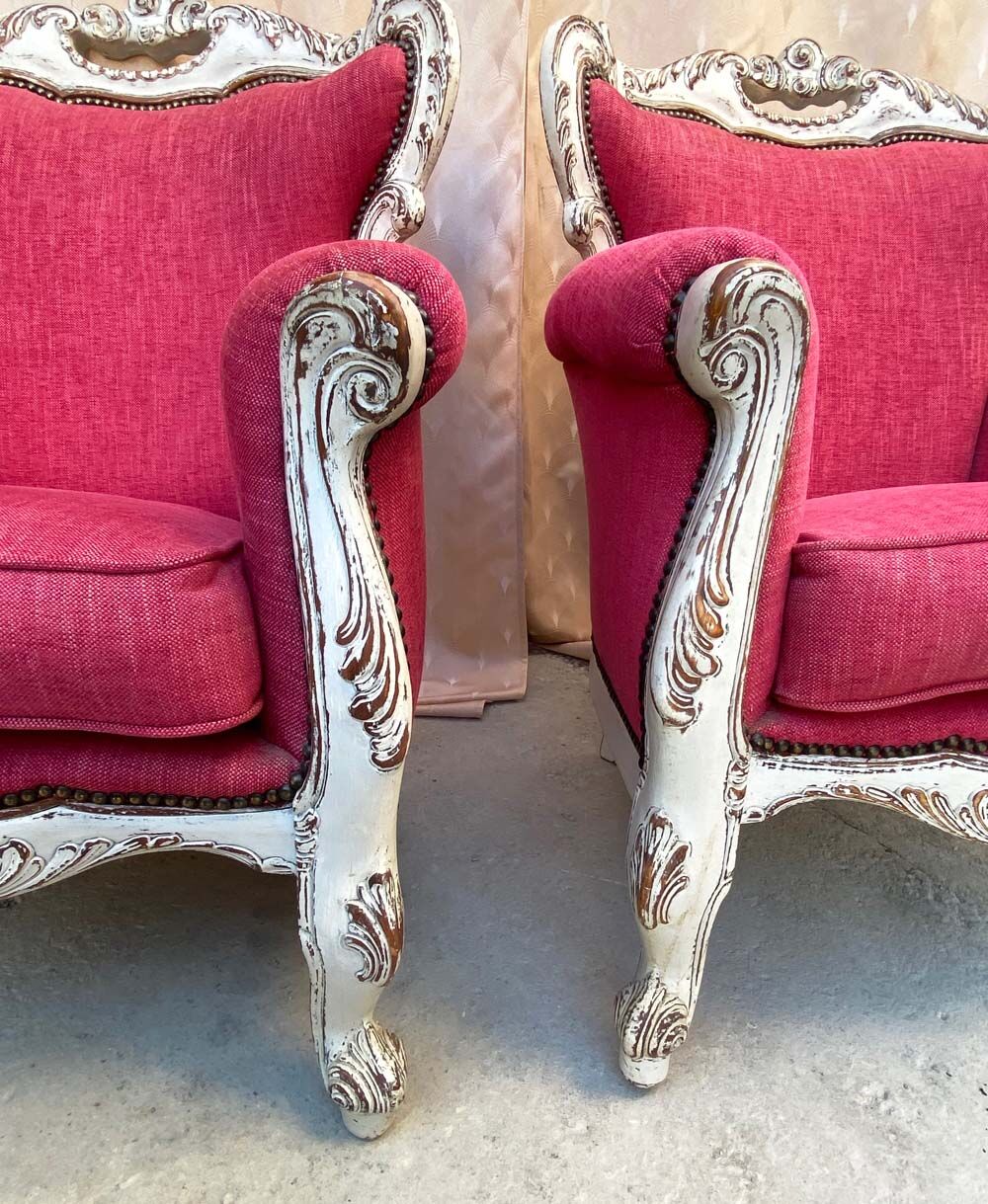 Pair of armchairs