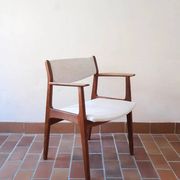 Fauteuil scandinave vintage en teck, années 60