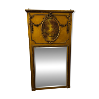 Louis XVI style trumeau mirror