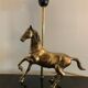 Brass horse lamp 1970