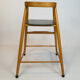 Wooden children's high chair by Nanna Ditzel Denmark 1960