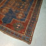 Old Hand Knotted Caucasian Carpet, 1st Half 20th Century.