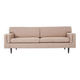 Brown Helsinki sofa, Scandinavian design