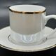 Cups with saucers