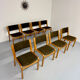 Set of 8 Thygesen and Sorensen / Magnus Olesen designer chairs from the 70s