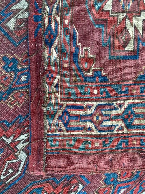Carpet old saddle Boukhara 129x182 cm