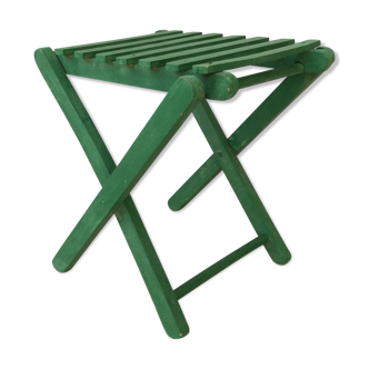 Former wooden fisherman folding stool