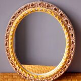 Antique stucco mirror