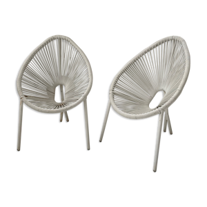 Paire de fauteuils enfant