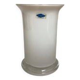 Vase scandinave en pâte de verre Fuuga par Heikki Orvola