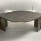 Italian marble teardrop coffee table, 1980s