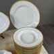 Limoges porcelain table service Jammey-Seignolles, Montreuil model, 30 pieces.