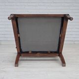 1920-30s, set of 2 armchairs, design after Georges Jacob, carved teak wood.