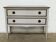 Commode 2 tiroirs rivoli en bois massif michel ferrnd