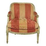 Paire de fauteuils " Bergère " de style Louis XVI