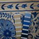 Hand knotted rug, vintage Turkish rug 52x188 cm