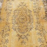 Tapis oushak jaune 200x300
