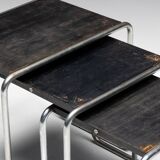 First Edition Side Tables by Marcel Breuer for Thonet, Germany, 1930s