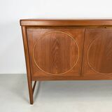 Unique vintage teak sideboard from the 1960s, produced by Nathan.