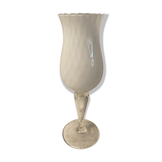 Vase en opaline vintage