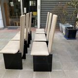 Series of 6 chairs Kazuhide Takahama
