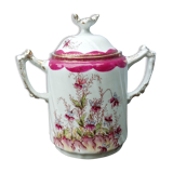 sucrier art nouveau en porcelaine