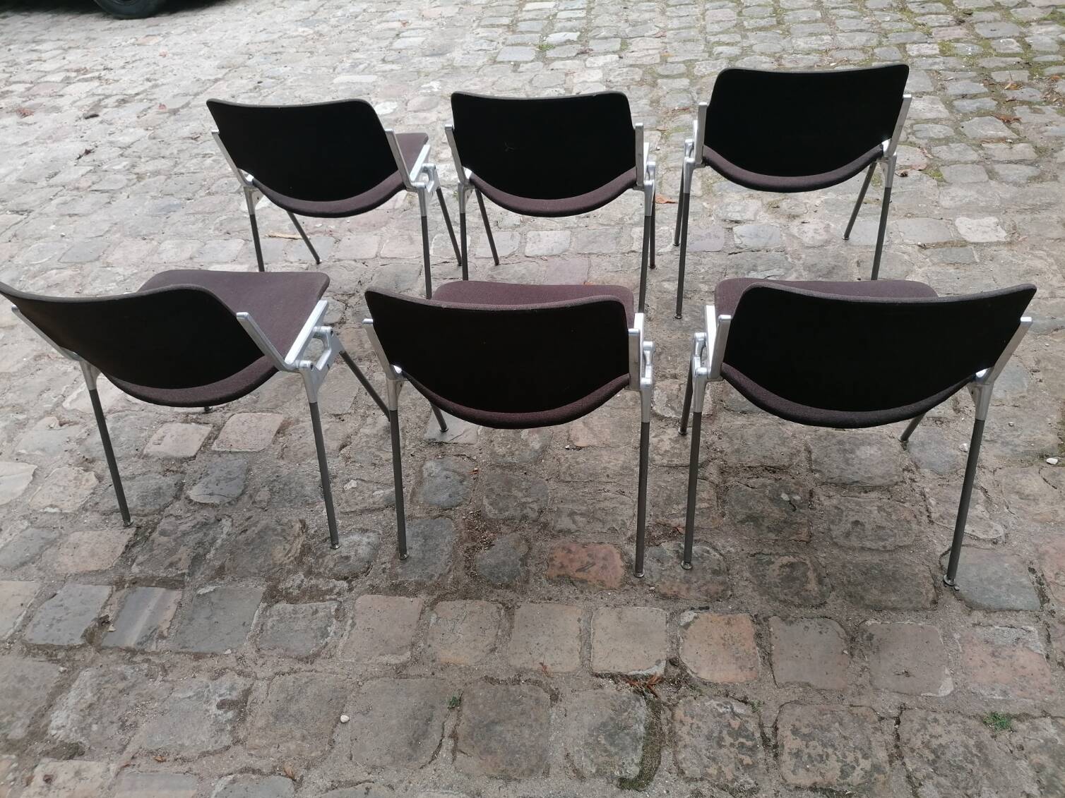 Lot de chaises DSC Castelli - Giancardo Piretti