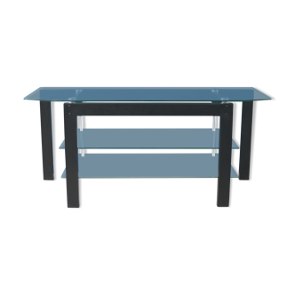 TV / HIFI stand for heavy load in tempered glass and steel