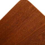 Table de chevet scandinave en teck et acajou des années 1950