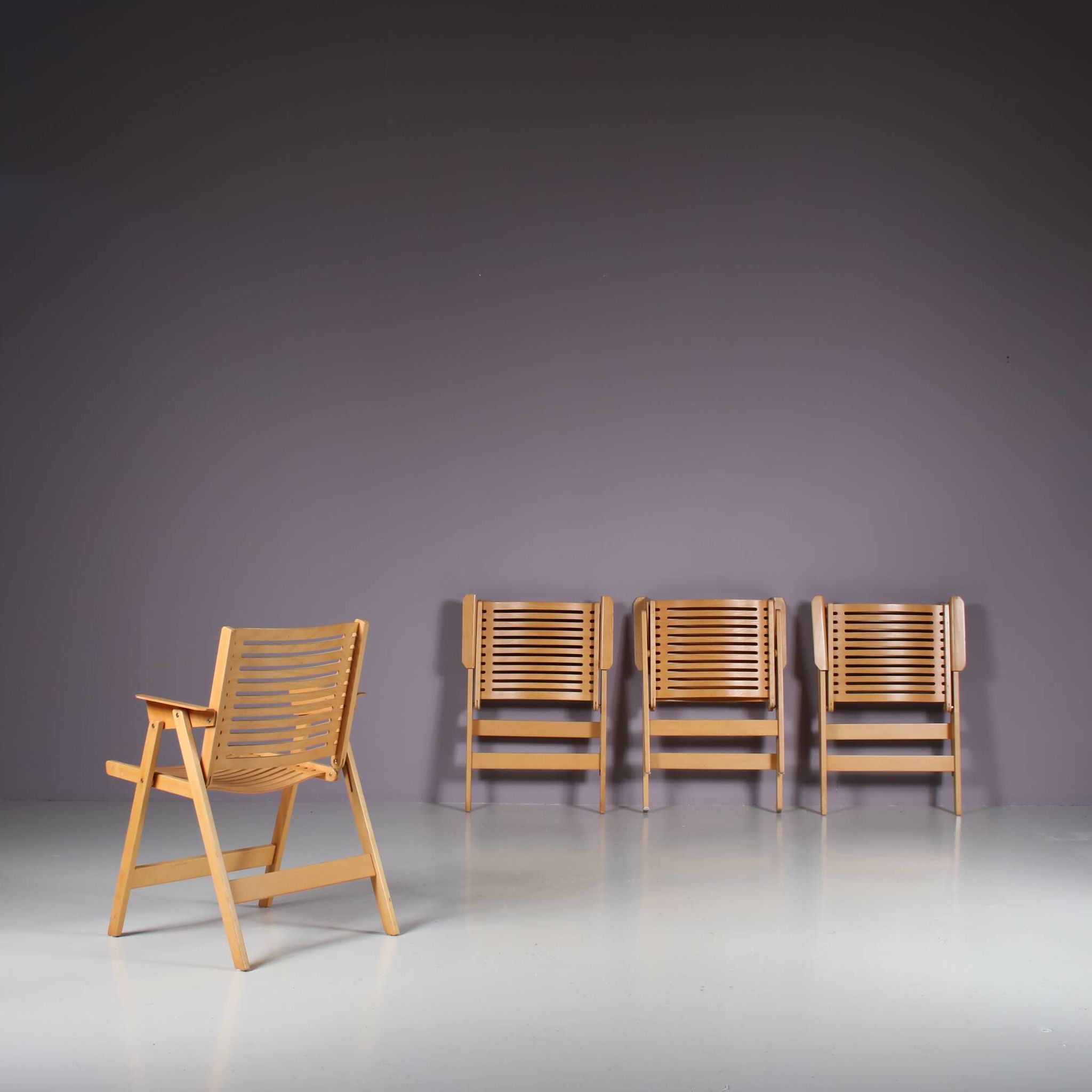 1950s “Rex” Folding Chair by Niko Kralj for Stol Kamnik, Slovenia