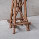 Tabouret de bar en bois du milieu du siècle ou piédestal de sculpture (6 disponibles)