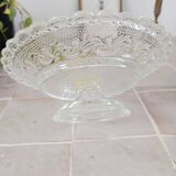 Coupe sur pied en verre