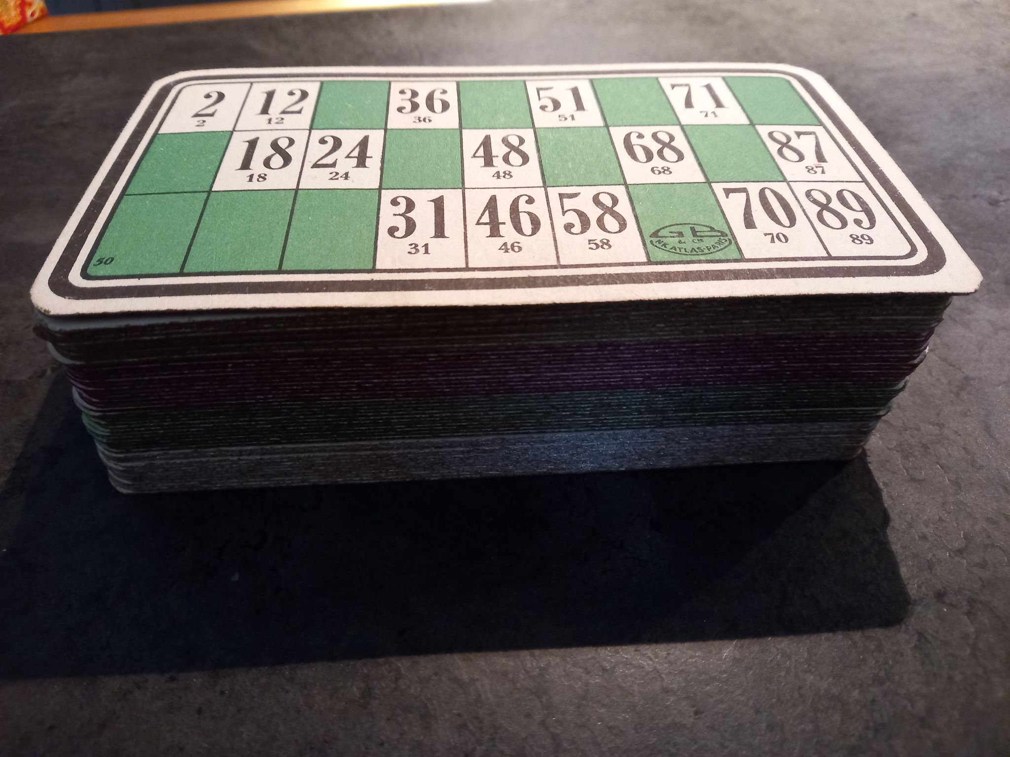 30s lotto games brand GB (United France)