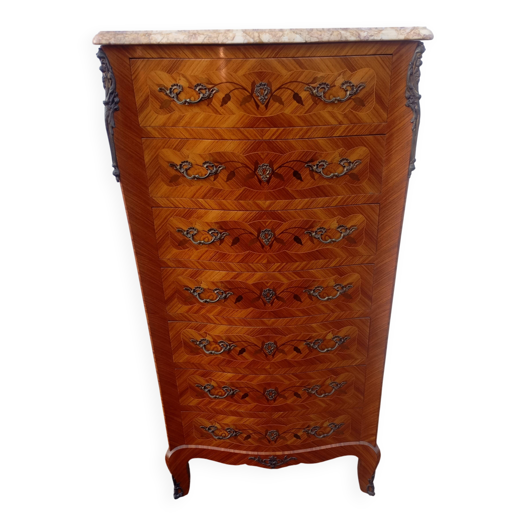 Louis XV style chest of drawers