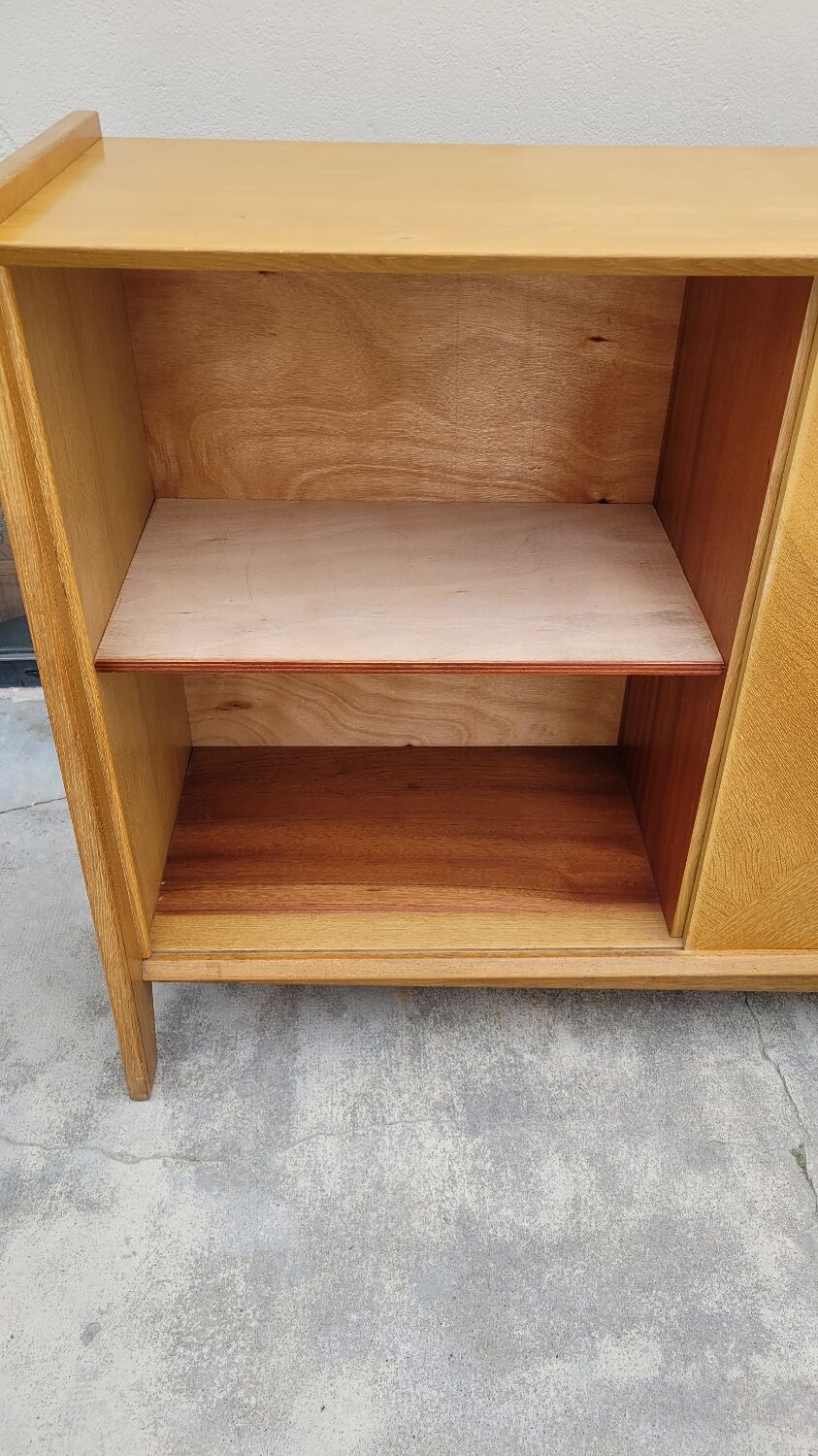 Vintage sideboard enfilade 1950 feet oak compass