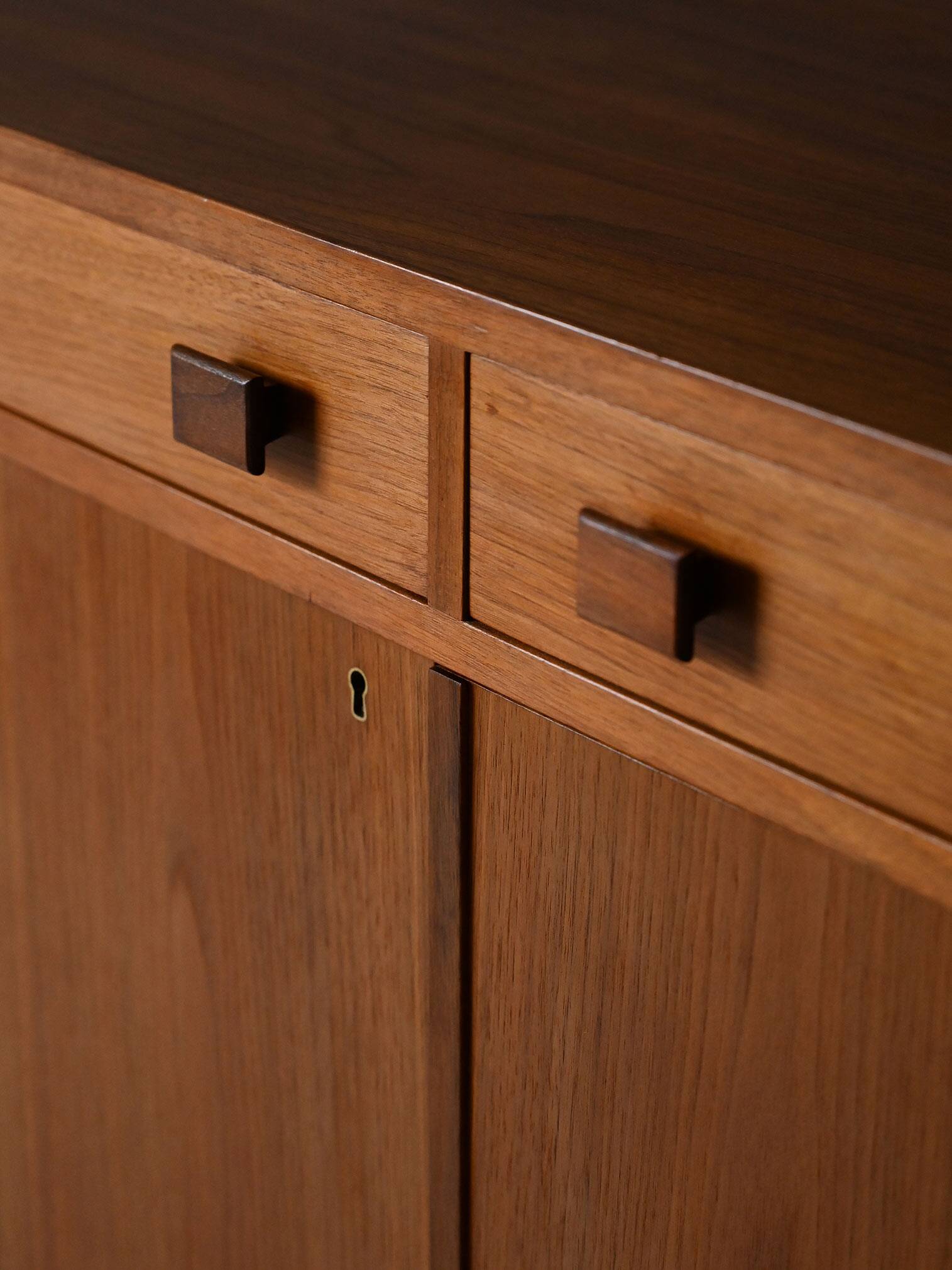 1960s sideboard with three high drawers