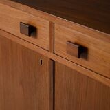 1960s sideboard with three high drawers