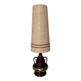 Grande lampe vintage 70’s en céramique – 1m20