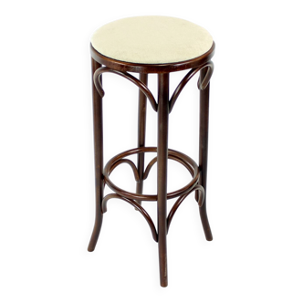 Thonet Design Bentwood Bar Stool No. 73 By Ton, 1950s
