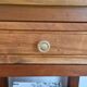 Low cherry wood furniture in Directoire style.