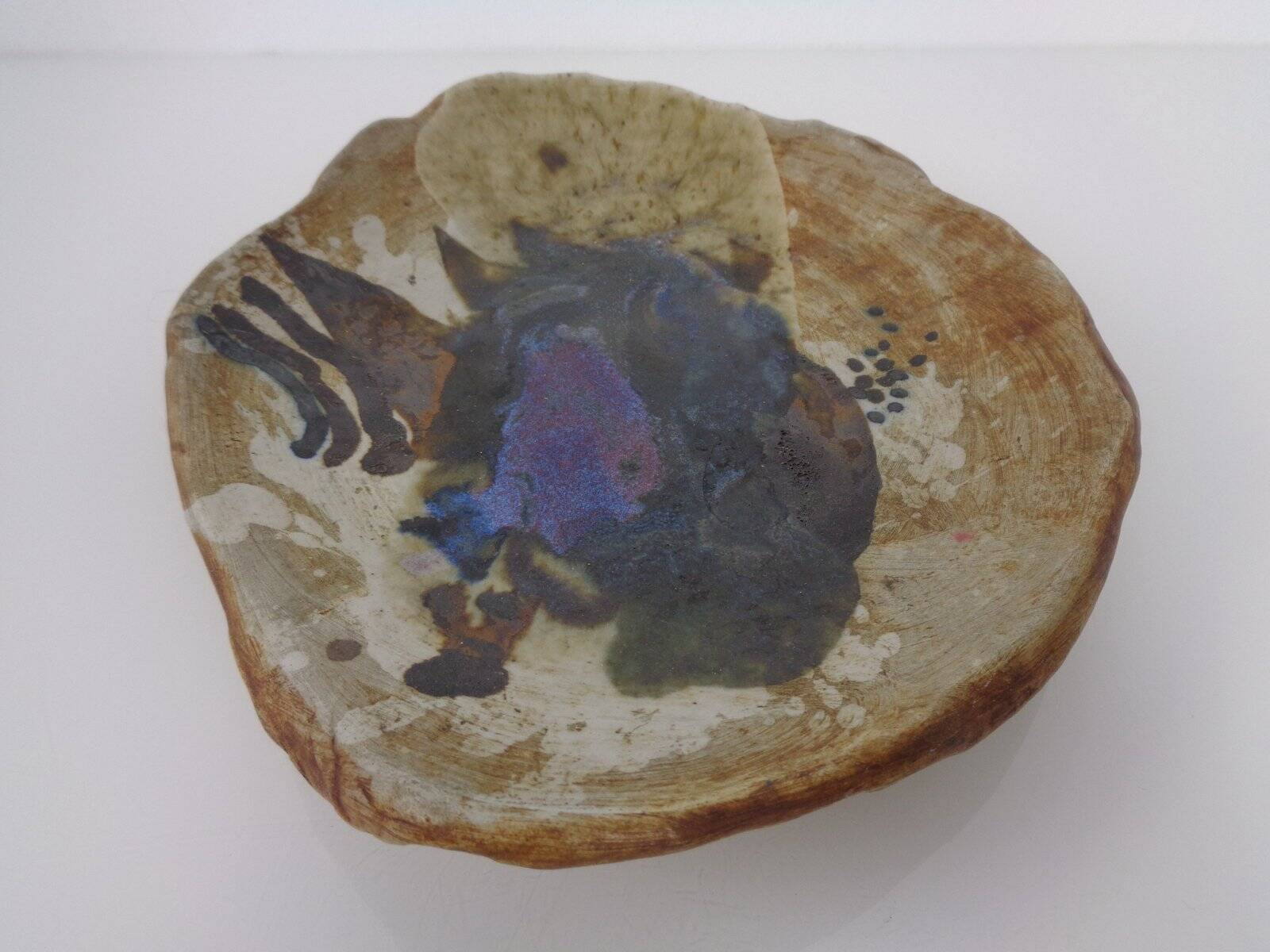 Danish stoneware bowl by Conny Walther, 1960s