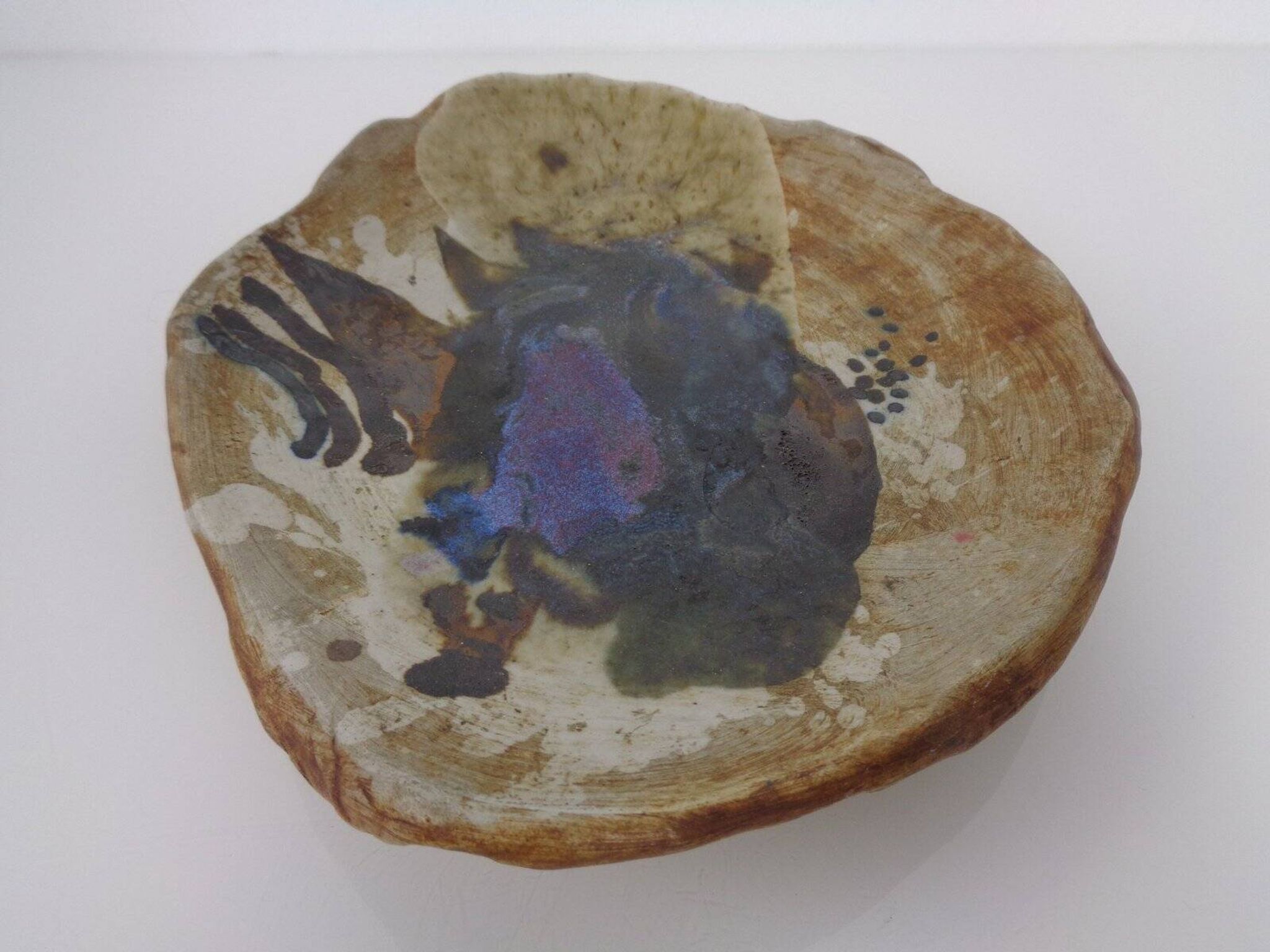 Danish Stoneware Bowl by Conny Walther, 1960s