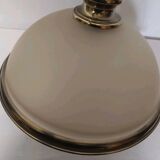 80s Vintage Adjustable Height Pull Cord Pendant Light