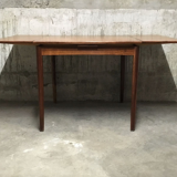 Mid-Century Danish Extendable Palisander Dining Table by Poul Hundevad, 1960s